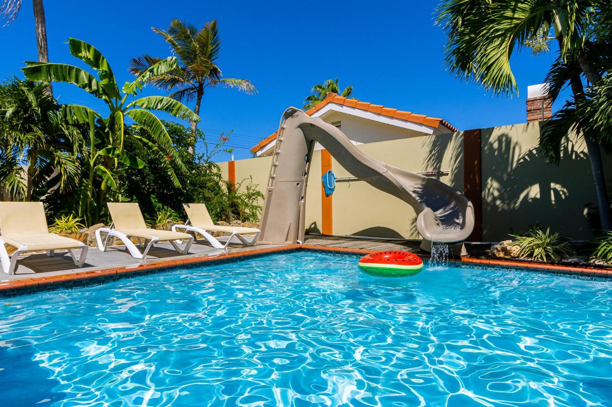Pool Villajacuzzifree Utilities3Minpalm Beach Ноорд Экстерьер фото