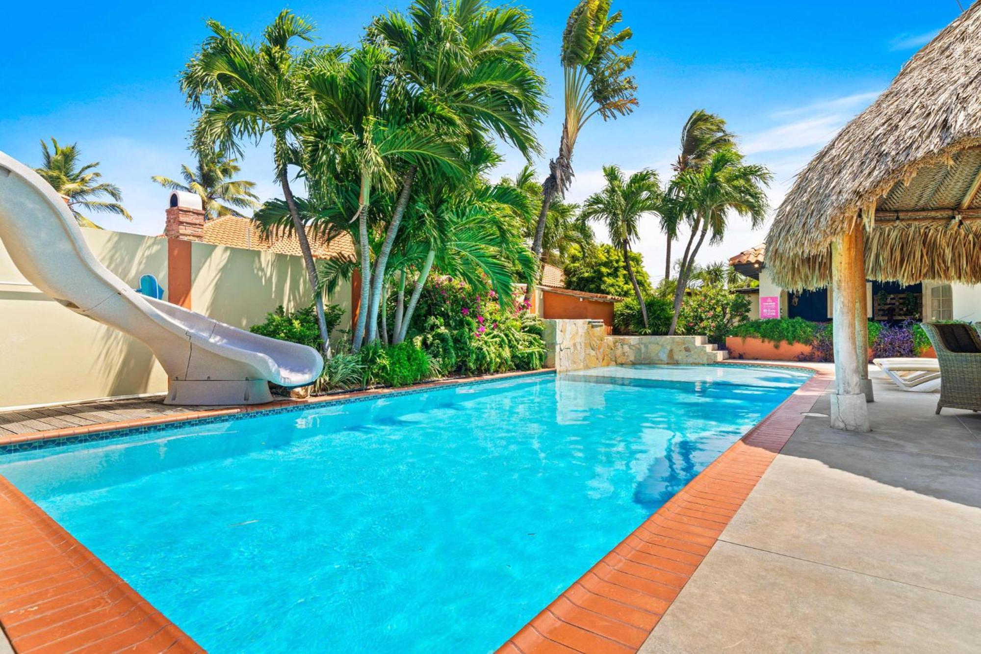 Pool Villajacuzzifree Utilities3Minpalm Beach Ноорд Экстерьер фото