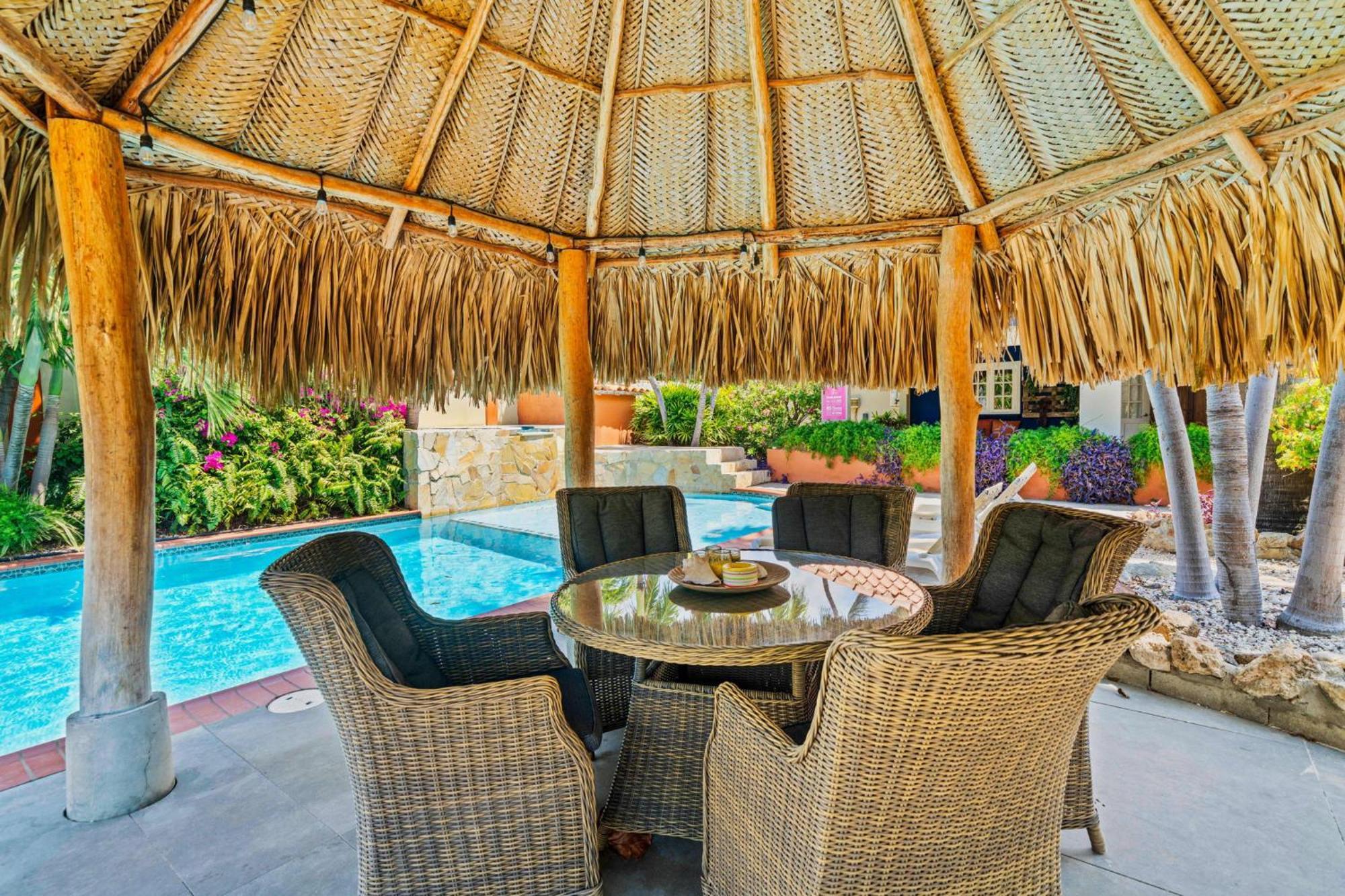 Pool Villajacuzzifree Utilities3Minpalm Beach Ноорд Экстерьер фото